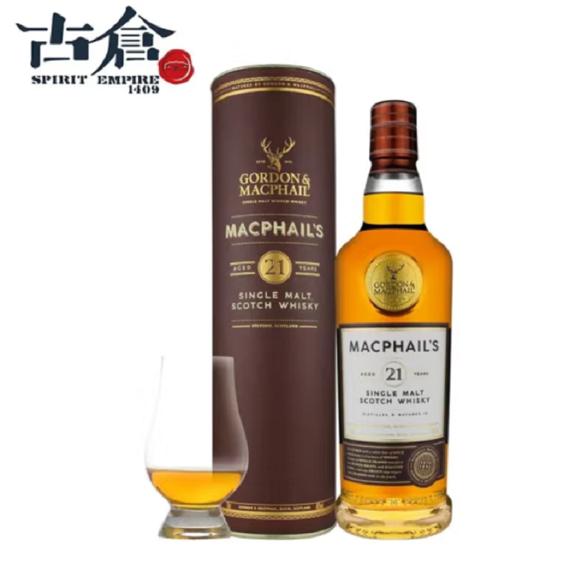 Macphail麦克菲尔21年 苏格兰单一麦芽威士忌